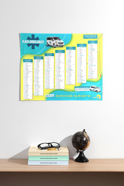 calendrier - flash ambulance