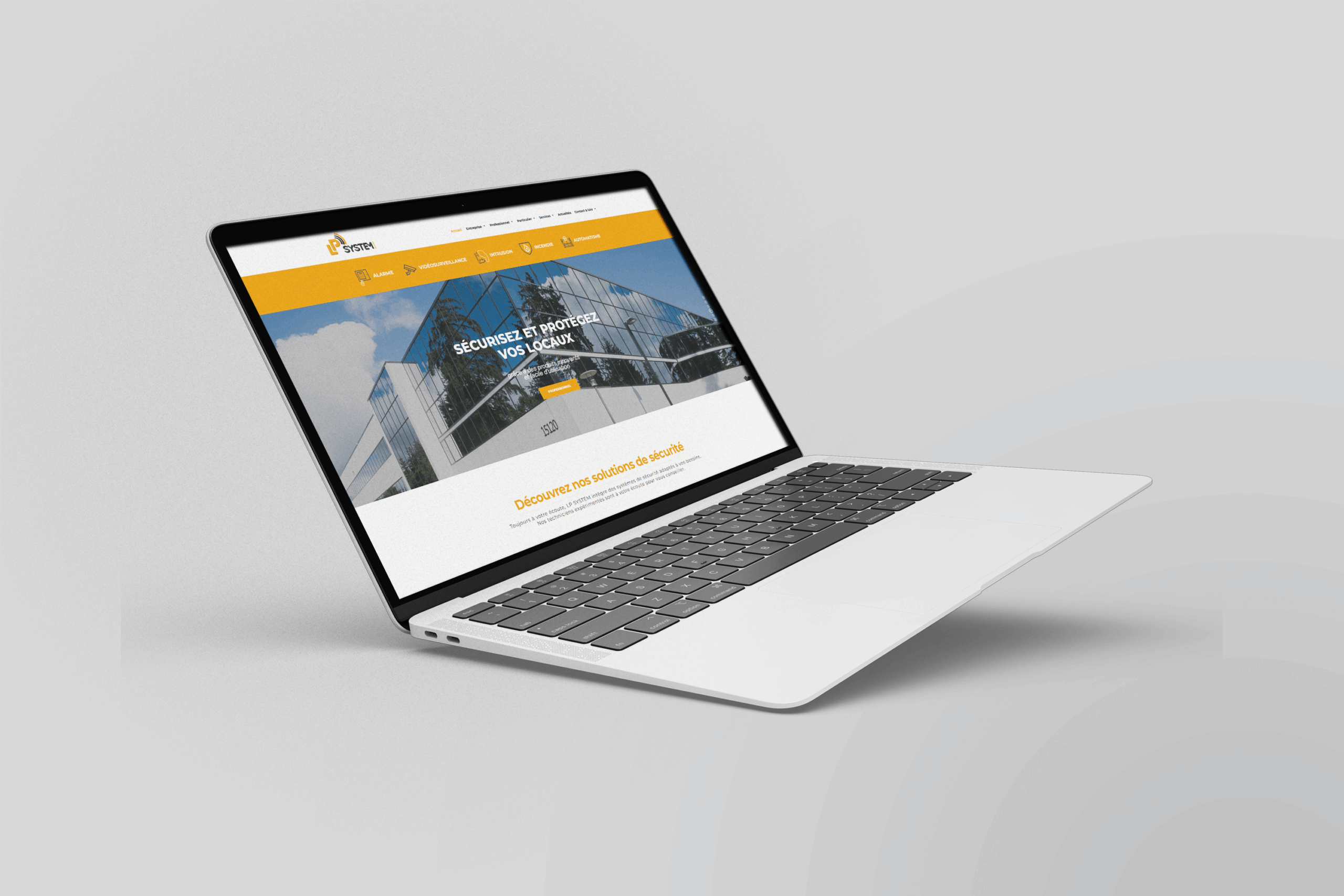 lp system - site vitrine