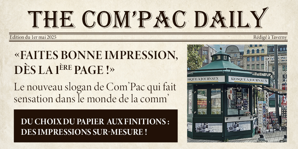 faites bonne impression, dès la 1ère page !