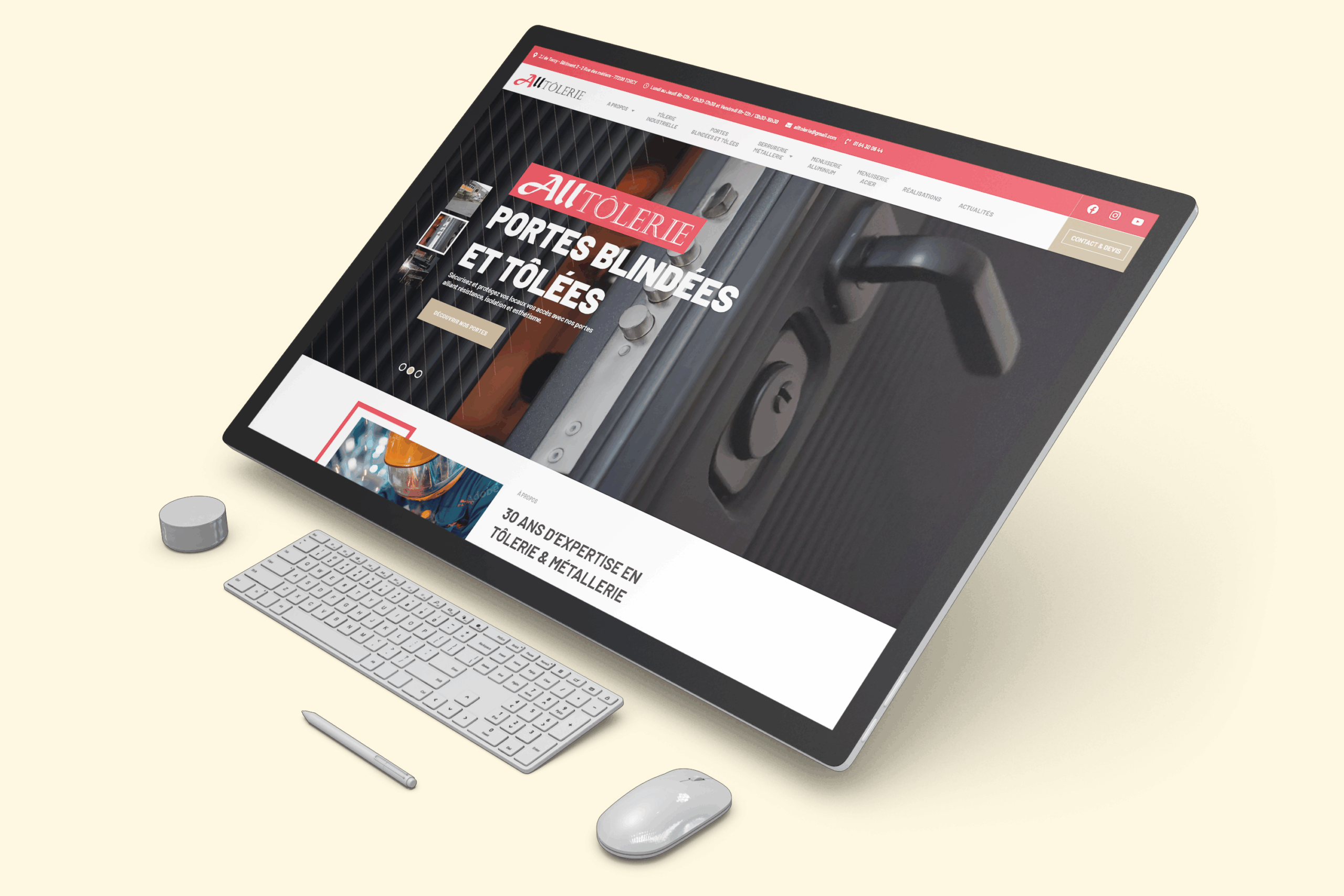 site vitrine all tôlerie